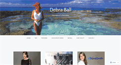 Desktop Screenshot of debraball.com