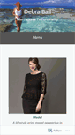 Mobile Screenshot of debraball.com